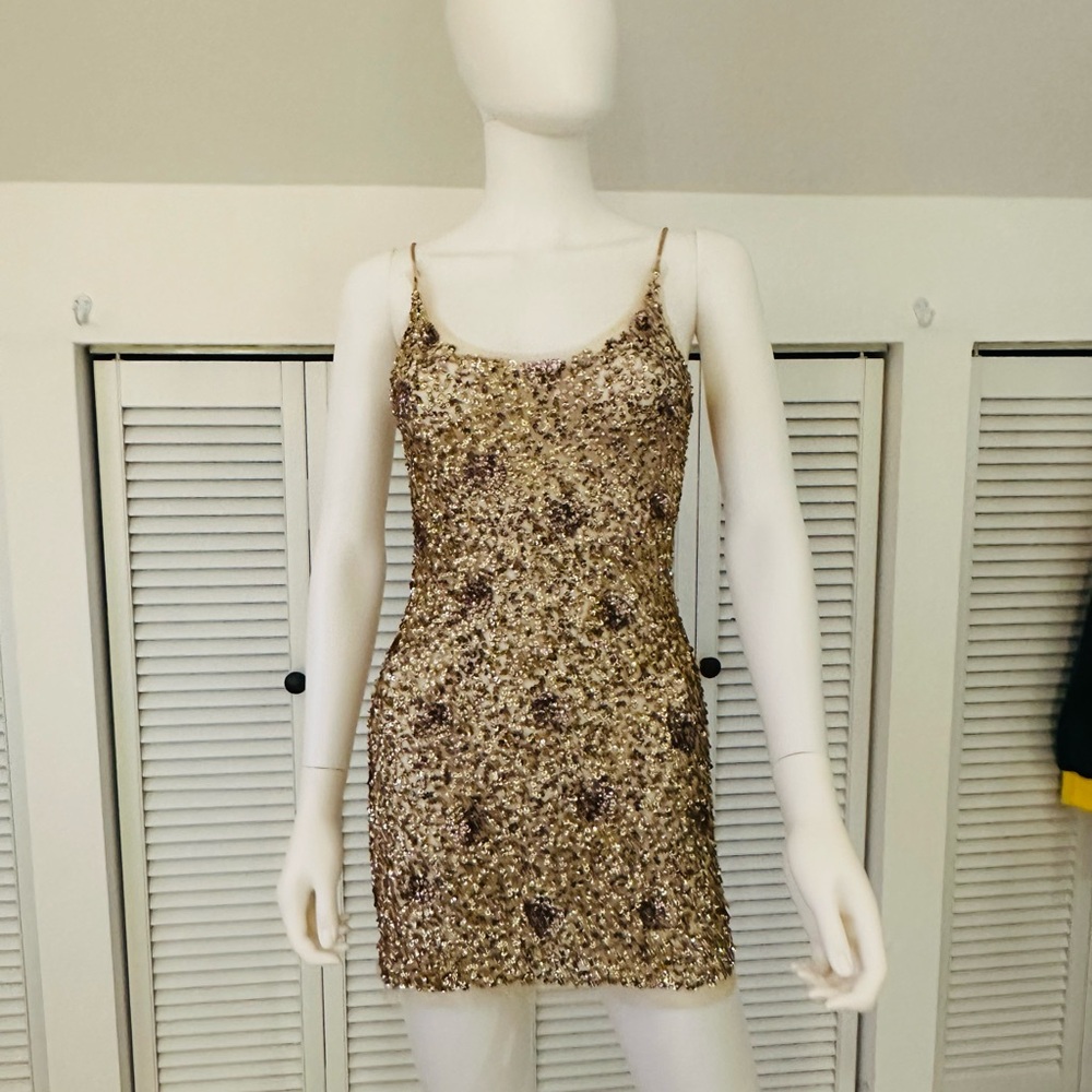 “The Standout Guarantee” 3 piece outfit featuring Arden B. sheer sequin dress. - Picture 10 of 11